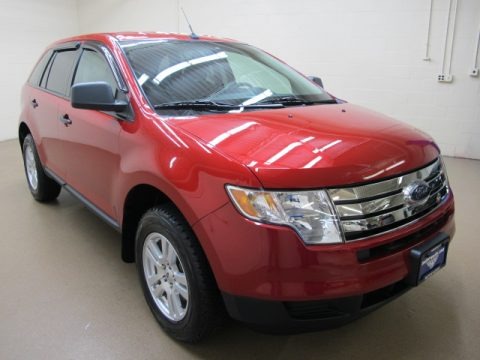Red Candy Metallic 2010 Ford Edge SE