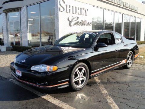 Black 2005 Chevrolet Monte Carlo Supercharged SS Tony Stewart Signature Series Black 2005 Chevrolet Monte Carlo Supercharged SS Tony Stewart Signature Series