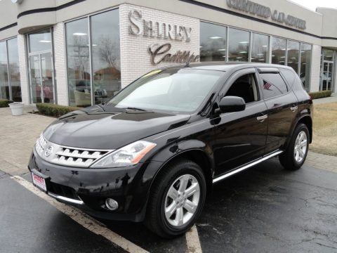 Super Black 2006 Nissan Murano SL