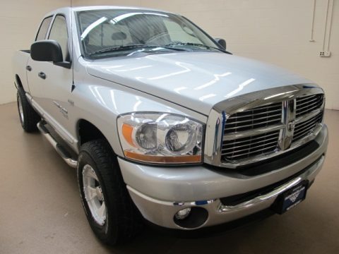 Bright Silver Metallic 2006 Dodge Ram 1500 SLT Quad Cab 4x4