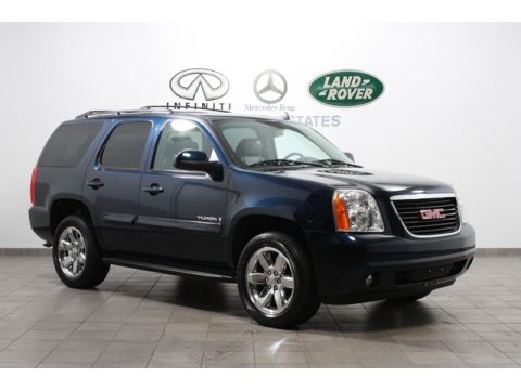 Deep Blue Metallic 2009 GMC Yukon SLT 4x4 Deep Blue Metallic 2009 GMC Yukon SLT 4x4