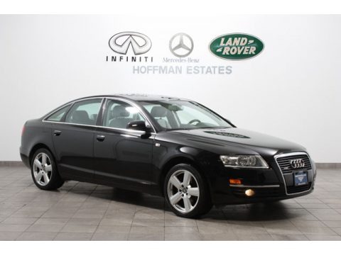 Brilliant Black 2007 Audi A6 3.2 quattro Sedan
