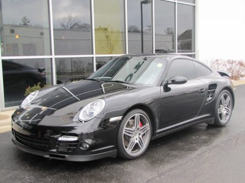 Basalt Black Metallic 2007 Porsche 911 Turbo Coupe Basalt Black Metallic 2007 Porsche 911 Turbo Coupe