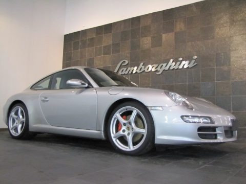 Arctic Silver Metallic 2006 Porsche 911 Carrera S Coupe Arctic Silver Metallic 2006 Porsche 911 Carrera S Coupe
