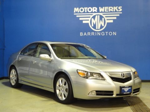 Platinum Frost Metallic 2009 Acura RL 3.7 AWD Sedan