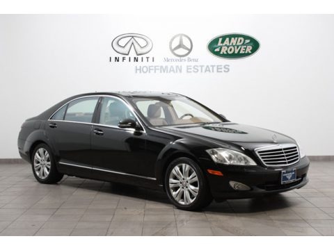 Black 2009 Mercedes-Benz S 550 4Matic Sedan