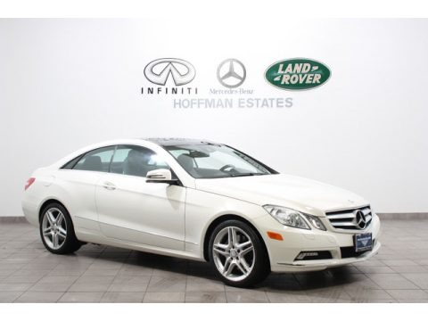 Arctic White 2011 Mercedes-Benz E 350 Coupe