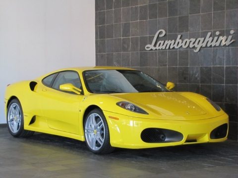 Yellow Modena 2008 Ferrari F430 Coupe F1 Yellow Modena 2008 Ferrari F430 Coupe F1
