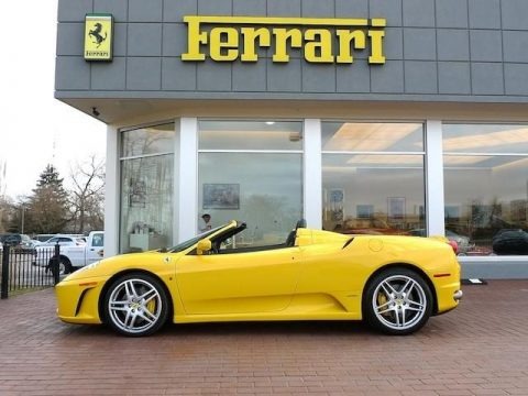 Giallo Modena (Yellow) 2006 Ferrari F430 Spider F1 Giallo Modena (Yellow) 2006 Ferrari F430 Spider F1
