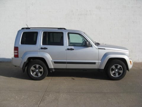 Bright Silver Metallic 2008 Jeep Liberty Sport 4x4 Bright Silver Metallic 2008 Jeep Liberty Sport 4x4