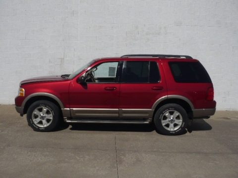 Redfire Metallic 2003 Ford Explorer Eddie Bauer 4x4 Redfire Metallic 2003 Ford Explorer Eddie Bauer 4x4