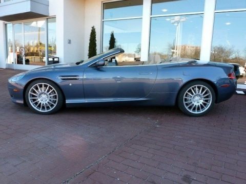 Slate Blue 2006 Aston Martin DB9 Volante Slate Blue 2006 Aston Martin DB9 Volante