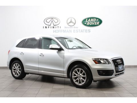 Ice Silver Metallic 2009 Audi Q5 3.2 Premium quattro Ice Silver Metallic 2009 Audi Q5 3.2 Premium quattro