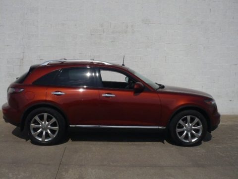 Autumn Copper Metallic 2008 Infiniti FX 35 AWD Autumn Copper Metallic 2008 Infiniti FX 35 AWD