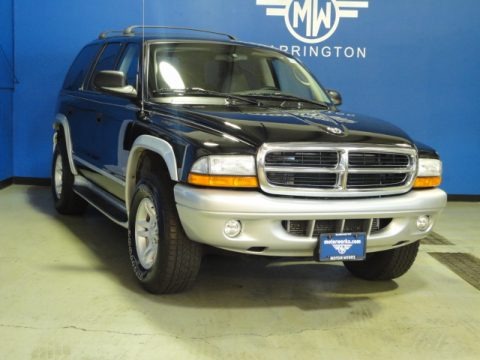 Black 2002 Dodge Durango SLT 4x4 Black 2002 Dodge Durango SLT 4x4