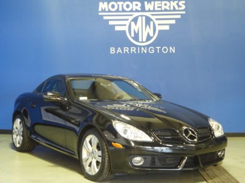Black 2009 Mercedes-Benz SLK 350 Roadster Black 2009 Mercedes-Benz SLK 350 Roadster
