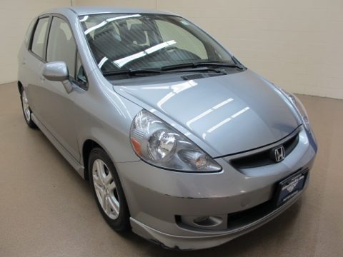 Storm Silver Metallic 2007 Honda Fit Sport