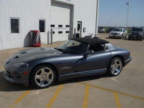 Viper Steel Gray Metallic 2000 Dodge Viper RT-10