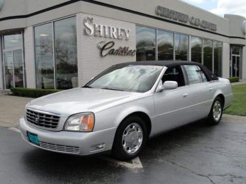Sterling Silver 2001 Cadillac DeVille DHS Sedan Sterling Silver 2001 Cadillac DeVille DHS Sedan