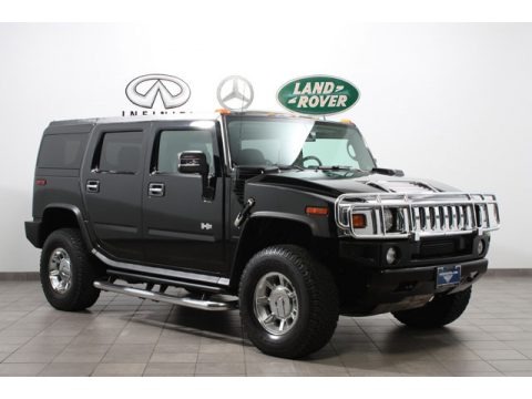 Black 2007 Hummer H2 SUV