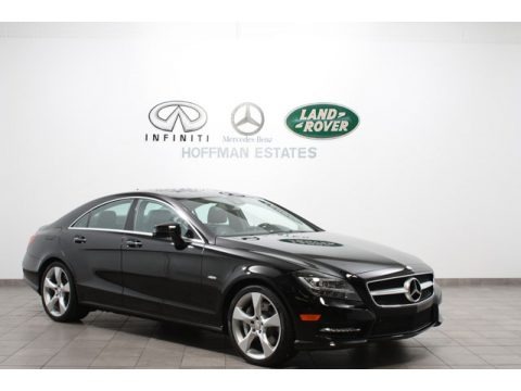 Black 2012 Mercedes-Benz CLS 550 4Matic Coupe
