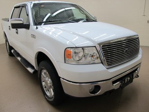 Oxford White 2008 Ford F150 Lariat SuperCrew 4x4 Oxford White 2008 Ford F150 Lariat SuperCrew 4x4