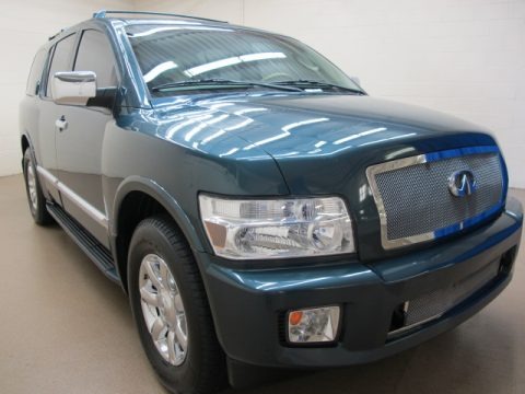 Jade Green Metallic 2004 Infiniti QX 56 4WD Jade Green Metallic 2004 Infiniti QX 56 4WD