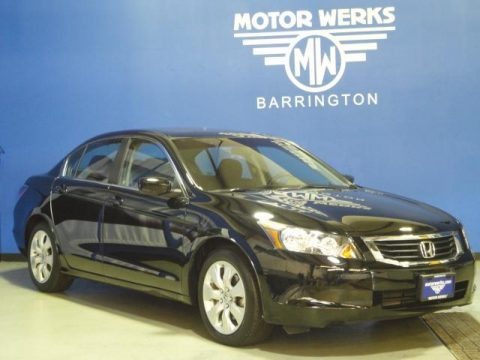 Crystal Black Pearl 2009 Honda Accord EX Sedan Crystal Black Pearl 2009 Honda Accord EX Sedan