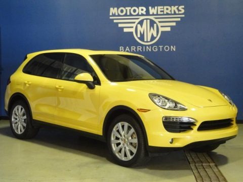 Sand Yellow 2011 Porsche Cayenne S Sand Yellow 2011 Porsche Cayenne S