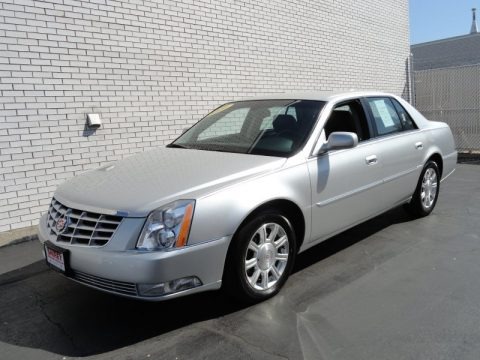 Radiant Silver 2010 Cadillac DTS 