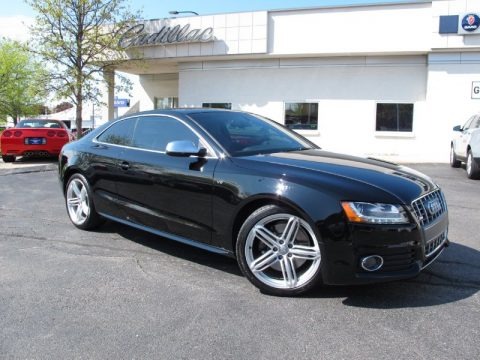 Brilliant Black 2010 Audi S5 4.2 FSI quattro Coupe Brilliant Black 2010 Audi S5 4.2 FSI quattro Coupe