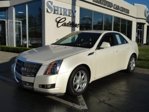 White Diamond Tri-Coat 2008 Cadillac CTS 4 AWD Sedan White Diamond Tri-Coat 2008 Cadillac CTS 4 AWD Sedan