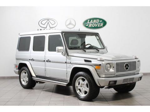 Brilliant Silver Metallic 2005 Mercedes-Benz G 55 AMG Brilliant Silver Metallic 2005 Mercedes-Benz G 55 AMG