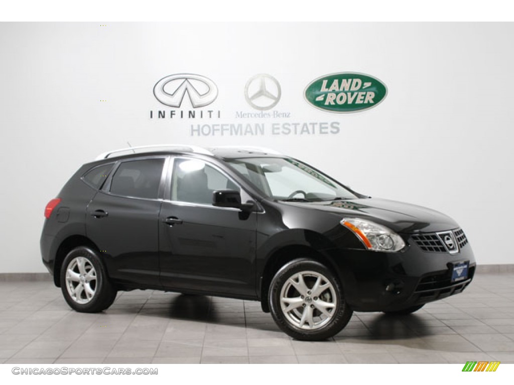 2009 Nissan Rogue SL AWD In Wicked Black 439952 ChicagoSportsCars 