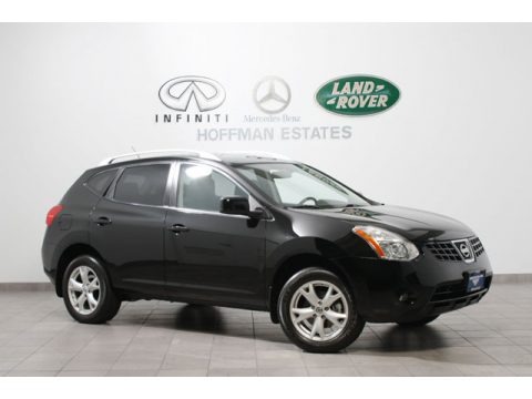Wicked Black 2009 Nissan Rogue SL AWD