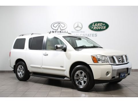Blizzard White 2007 Nissan Armada LE 4x4