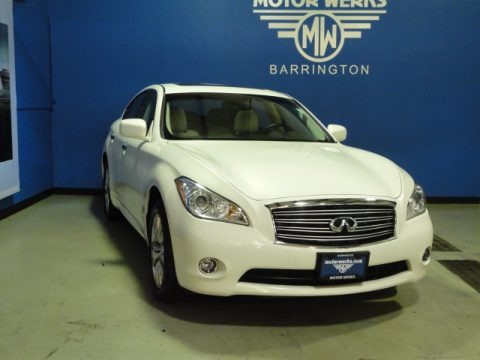 Moonlight White 2012 Infiniti M 37x AWD Sedan Moonlight White 2012 Infiniti M 37x AWD Sedan