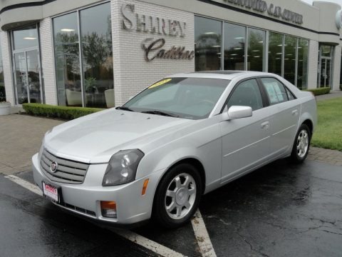 Sterling Silver 2003 Cadillac CTS Sedan Sterling Silver 2003 Cadillac CTS Sedan
