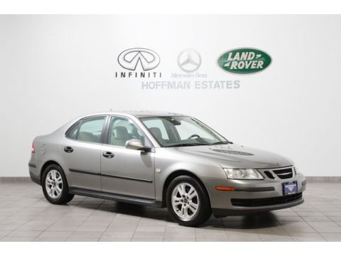 Steel Gray Metallic 2005 Saab 9-3 Linear Sport Sedan