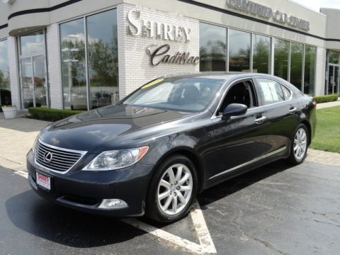 Smokey Granite Gray Mica 2008 Lexus LS 460