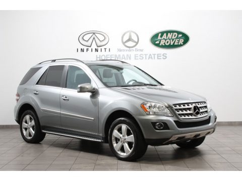 Palladium Silver Metallic 2011 Mercedes-Benz ML 350 4Matic