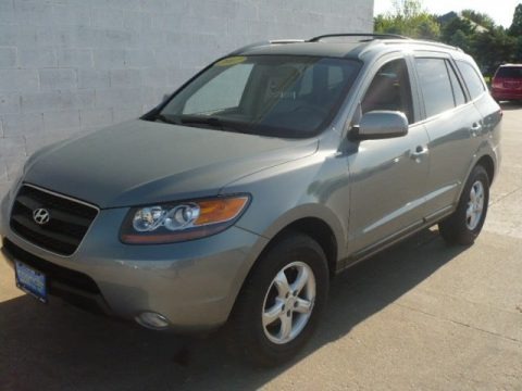 Steel Gray 2007 Hyundai Santa Fe GLS 4WD Steel Gray 2007 Hyundai Santa Fe GLS 4WD