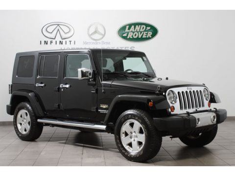 Black 2010 Jeep Wrangler Unlimited Sahara 4x4 Black 2010 Jeep Wrangler Unlimited Sahara 4x4