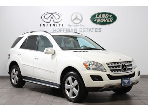 Arctic White 2010 Mercedes-Benz ML 350 4Matic