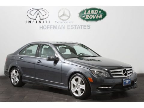 Steel Grey Metallic 2011 Mercedes-Benz C 300 Sport 4Matic Steel Grey Metallic 2011 Mercedes-Benz C 300 Sport 4Matic