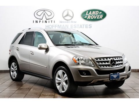 Pewter Metallic 2009 Mercedes-Benz ML 350 4Matic