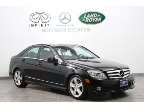 Black 2010 Mercedes-Benz C 300 Sport 4Matic Black 2010 Mercedes-Benz C 300 Sport 4Matic