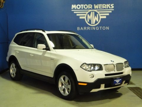 Alpine White 2008 BMW X3 3.0si Alpine White 2008 BMW X3 3.0si
