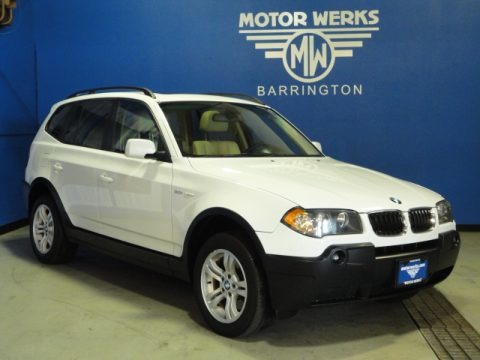 Alpine White 2005 BMW X3 3.0i Alpine White 2005 BMW X3 3.0i