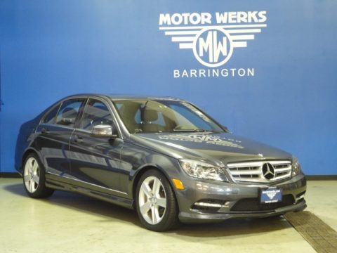 Steel Grey Metallic 2011 Mercedes-Benz C 300 Sport 4Matic Steel Grey Metallic 2011 Mercedes-Benz C 300 Sport 4Matic